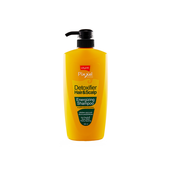 សាប៊ូកក់សក់ឌីថកអេណឺចាយស៊ីង កំចាត់សារធាតុគីមី អង្គែ និង ជាតិប្រេងលើសក់ /LL Pixxel Detoxifier Hair&Scalp Energizing Shampoo 500ml