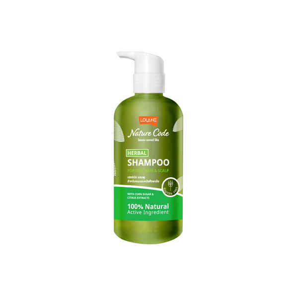 សាប៊ូកក់សក់ការពារសក់ជ្រុះនិងសក់ឡើងប្រេង/LL. Natura Code Herbal Shampoo For Oily Hair & Scalp 280ml