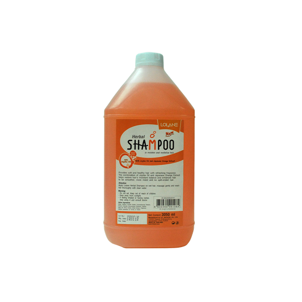 សាប៊ូកក់សក់ផ្សំពីក្រូចជប៉ុន និង ប្រេងចូចូបា/LL Herbal Shampoo with Jojoba Oil & Japanese Orange Extract 3050ml