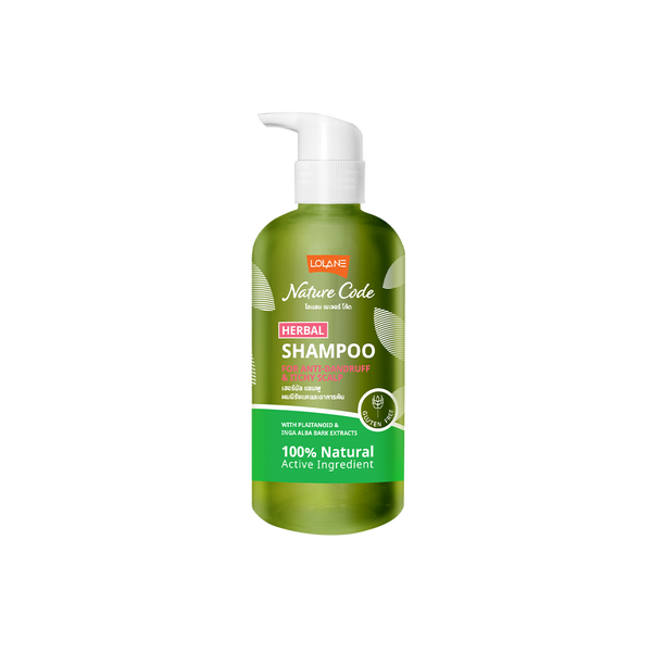 សាប៊ូកក់សក់ការពារសក់ជ្រុះនិងបំបាត់អង្គែ/LL. Natura Code Herbal Shampoo For Anti -Dantruff 280ml