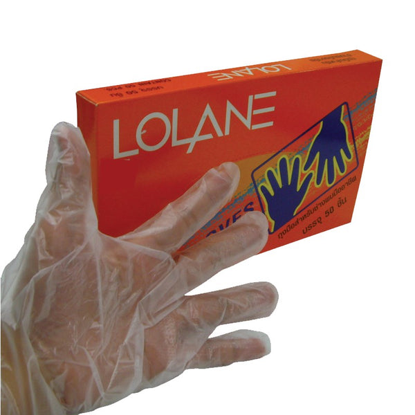 LOLANE Plastic glove 1 pair