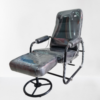 កៅអីម៉ាស្សាបាតជើង CM1ខ្មៅ / Foot massage chair CM1 Black