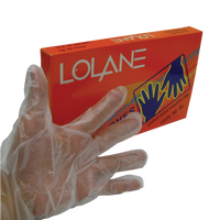 Lolane Plastic gloves 25 pairs