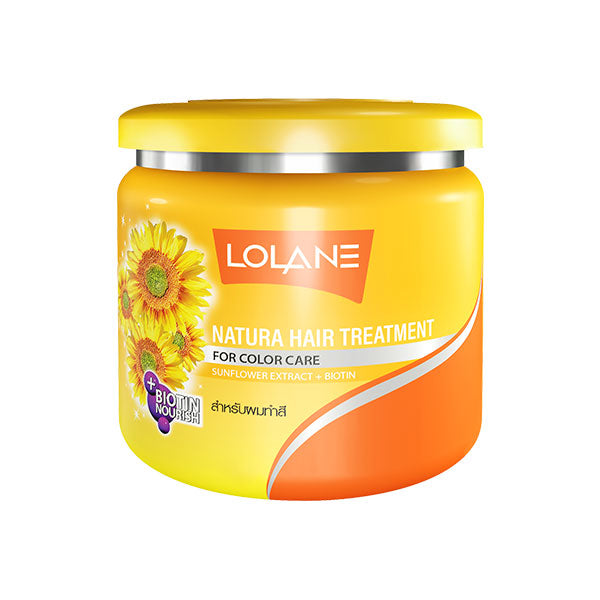 lolane natura treatment sunflower 500g for color hair